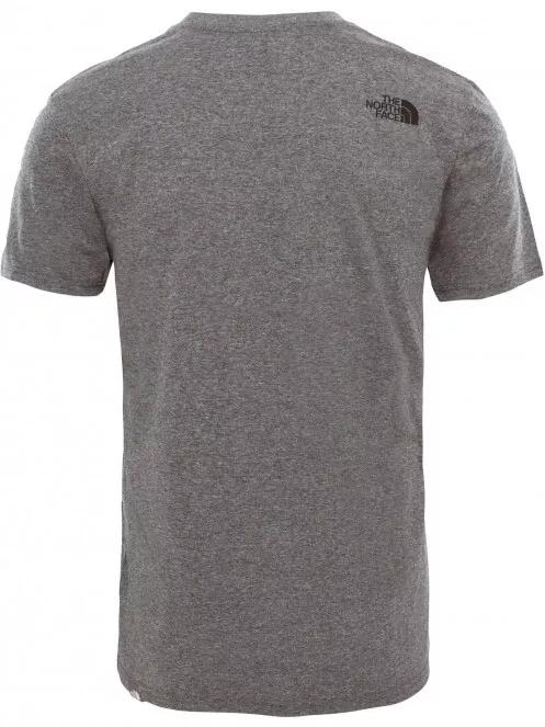 The North Face M S/S Simple Dome Tee - Eu férfi rövid ujjú póló szürke színben 3