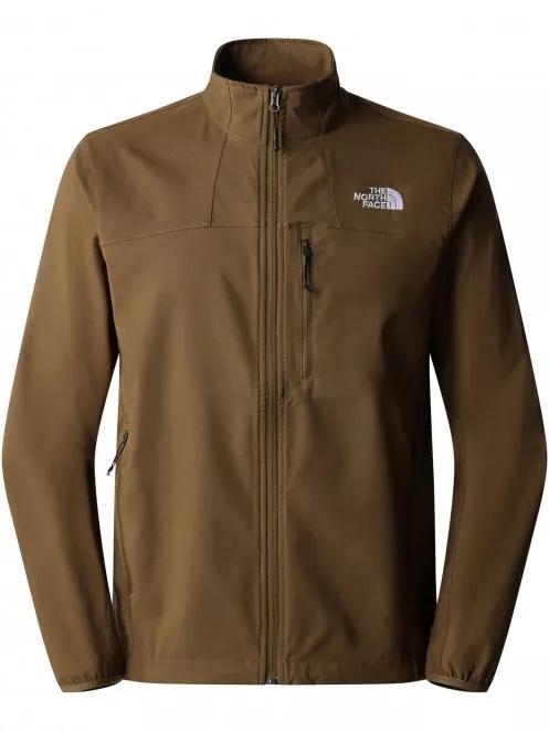 The North Face M Nimble Jacket - Eu férfi polár pulóver barna színben 2