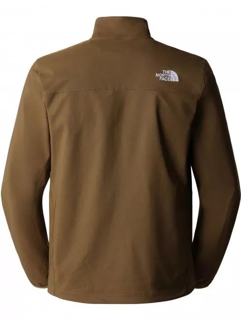 The North Face M Nimble Jacket - Eu férfi polár pulóver barna színben 3