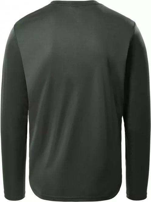 The North Face M Reaxion Amp L/S Crew - Eu férfi hosszú ujjú póló oliva színben 3