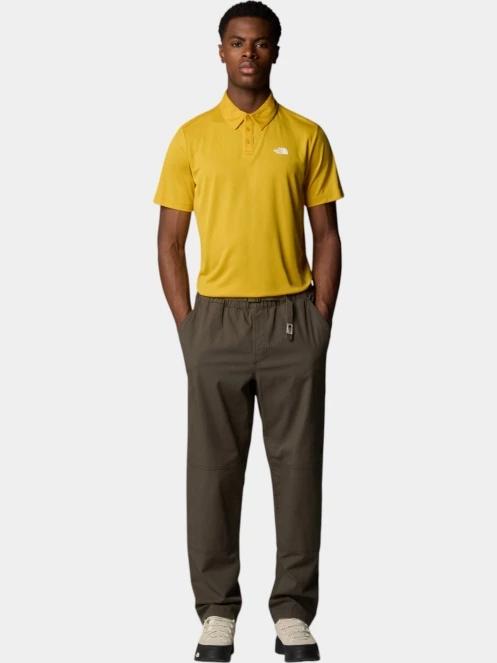 The North Face M Tanken Polo férfi galléros póló sárga színben 4