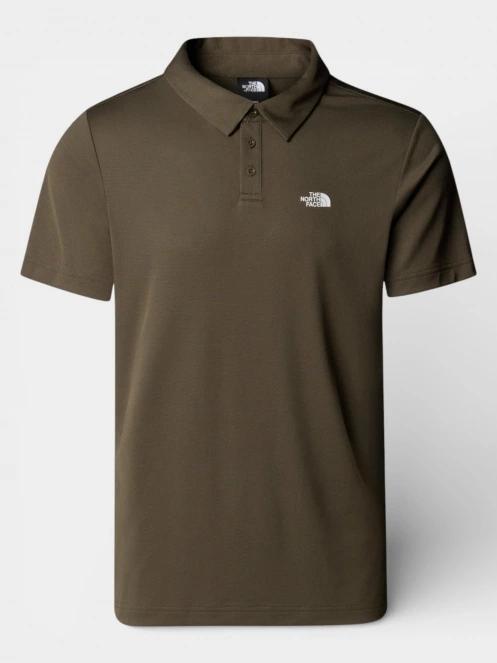 The North Face M Tanken Polo - Eu férfi galléros póló oliva színben 6