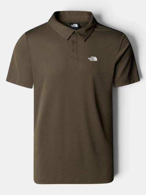 The North Face M Tanken Polo - Eu férfi galléros póló oliva színben 2