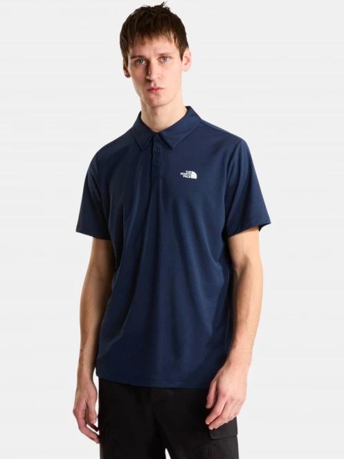 The North Face M Tanken Polo - Eu férfi galléros póló sötétkék színben 2
