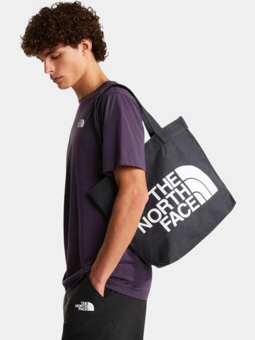 The North Face Cotton Tote válltáska szürke színben 6