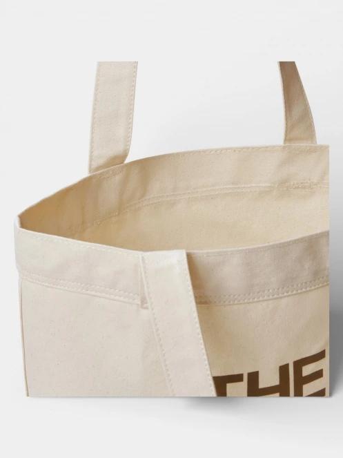 The North Face Cotton Tote válltáska homok színben 4