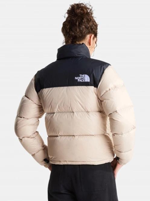 The North Face W 1996 Retro Nuptse Jacket női pehelykabát homok színben 4