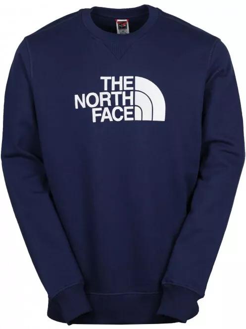 The North Face M Drew Peak Crew férfi pulóver kék színben 2
