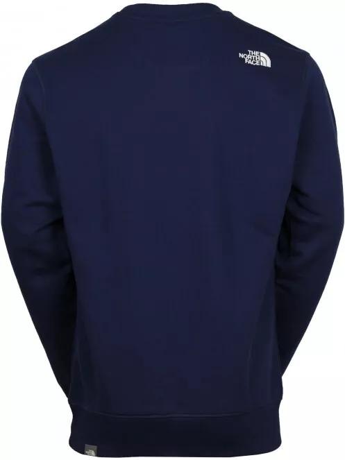 The North Face M Drew Peak Crew férfi pulóver kék színben 3