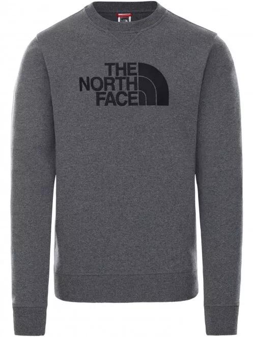 The North Face M Drew Peak Crew férfi pulóver szürke színben 2