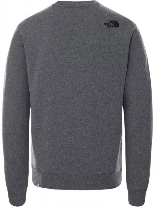 The North Face M Drew Peak Crew férfi pulóver szürke színben 3