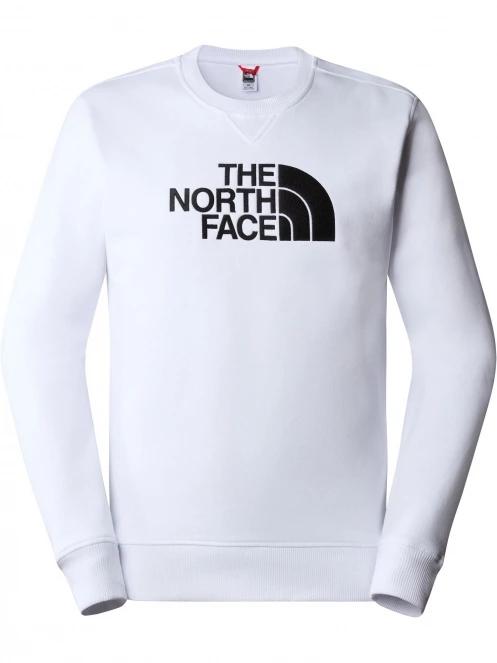 The North Face M Drew Peak Crew férfi pulóver fehér színben 5