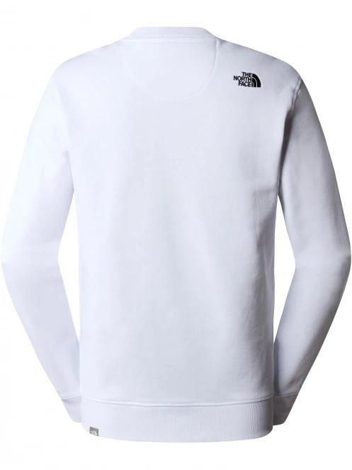The North Face M Drew Peak Crew férfi pulóver fehér színben 6