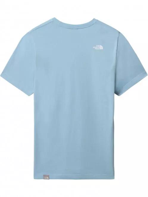 The North Face W S/S Easy Tee női rövid ujjú póló világoskék színben 3
