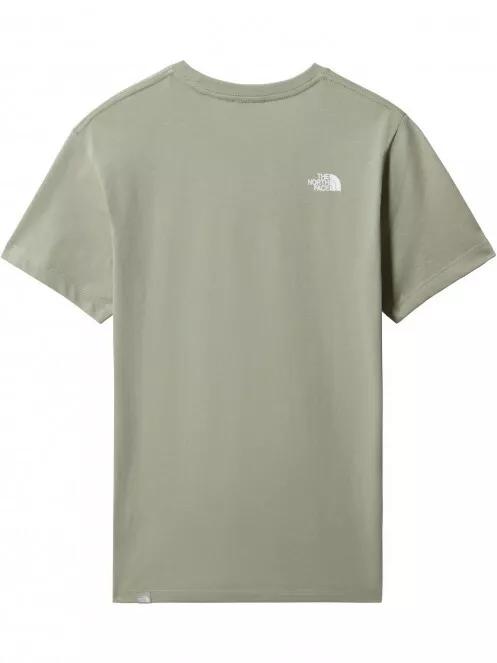 The North Face W S/S Easy Tee női rövid ujjú póló zöld színben 3