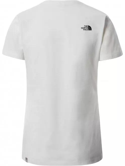 The North Face W S/S Easy Tee női rövid ujjú póló fehér színben 3