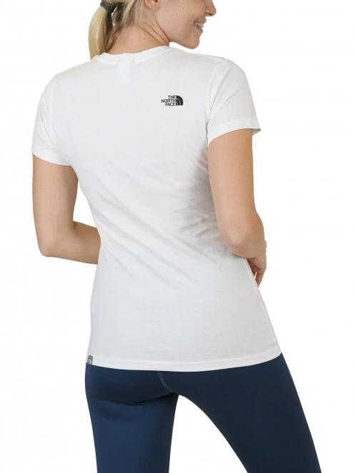 The North Face W S/S Easy Tee női rövid ujjú póló fehér színben 3
