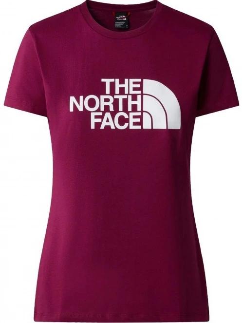 The North Face W S/S Easy Tee női rövid ujjú póló piros színben 2
