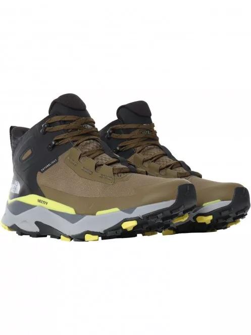 The North Face M Vectiv Exploris Mid Futurelight férfi vízhatlan túrabakancs oliva színben 3