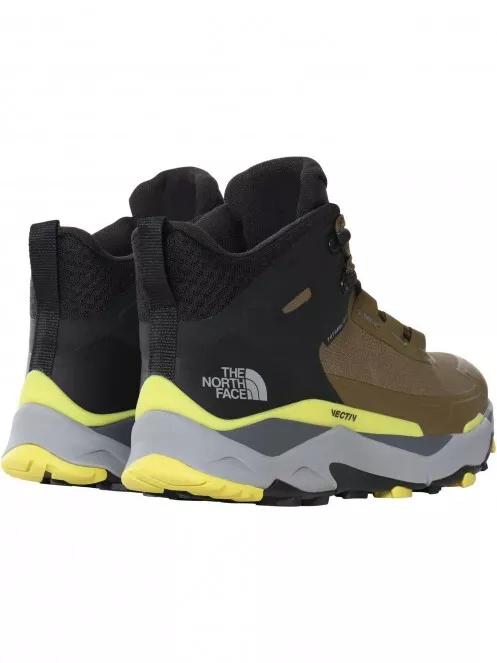 The North Face M Vectiv Exploris Mid Futurelight férfi vízhatlan túrabakancs oliva színben 4