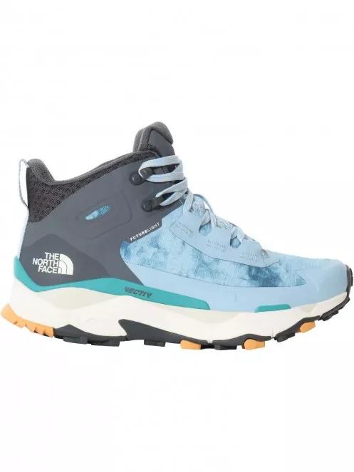 The North Face W Vectiv Exploris Mid Futurelight női vízhatlan túrabakancs világoskék színben 2