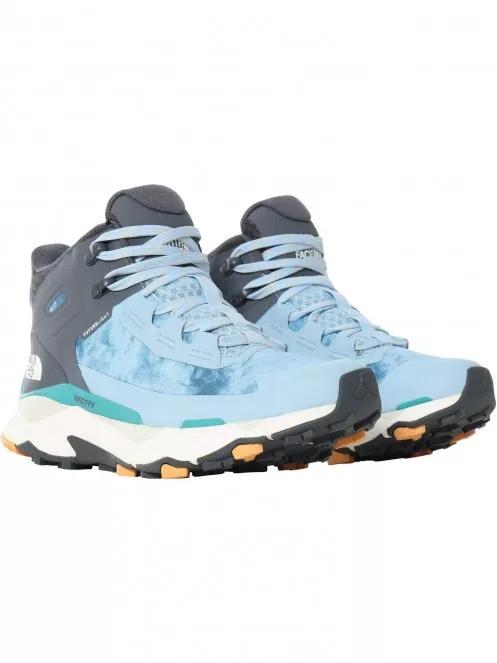 The North Face W Vectiv Exploris Mid Futurelight női vízhatlan túrabakancs világoskék színben 3
