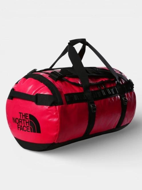 The North Face Base Camp Duffel - M utazótáska piros színben 2