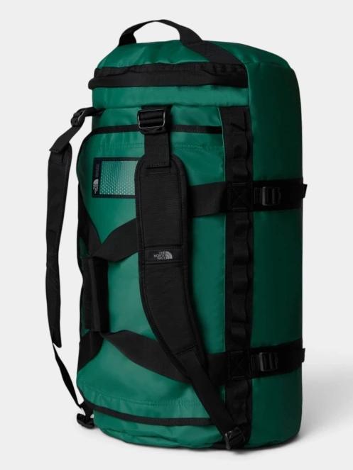 The North Face Base Camp Duffel - M utazótáska sötétzöld színben 3