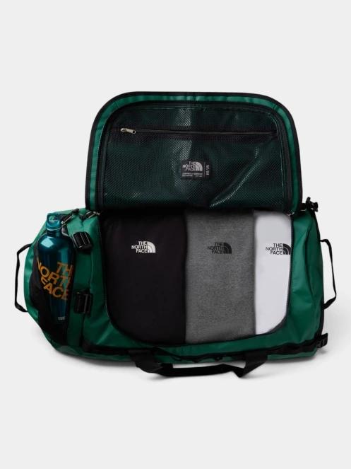 The North Face Base Camp Duffel - M utazótáska sötétzöld színben 4
