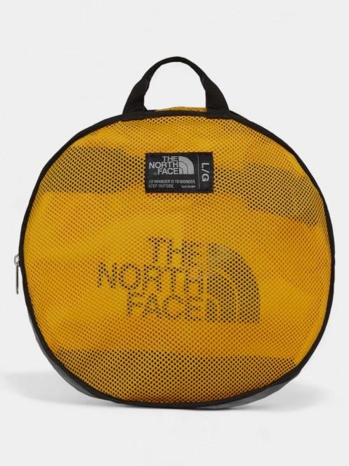 The North Face Base Camp Duffel sporttáska sárga színben 5