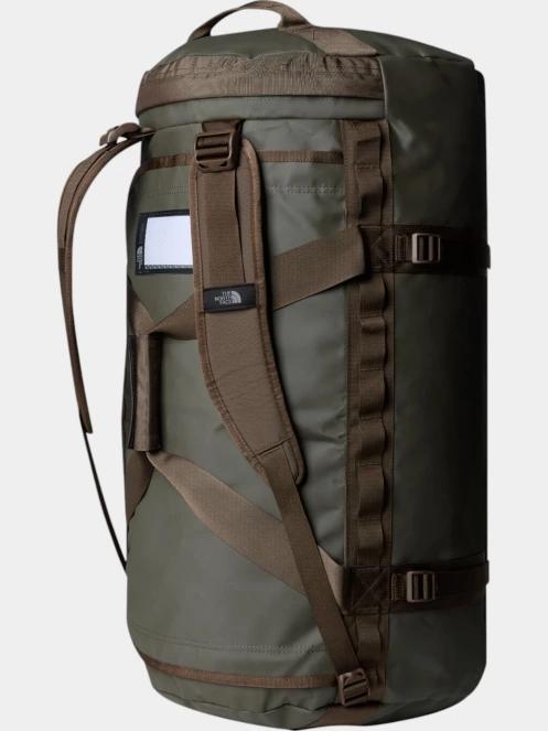 The North Face Base Camp Duffel sporttáska oliva színben 3