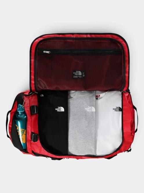 The North Face Base Camp Duffel - L utazótáska piros színben 4