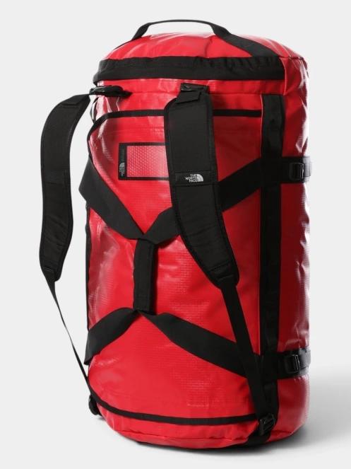 The North Face Base Camp Duffel - L utazótáska piros színben 5