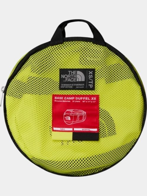 The North Face Base Camp Duffel sporttáska zöld színben 5