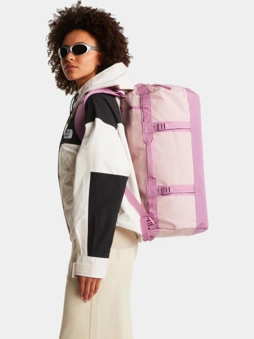 The North Face Base Camp Duffel - S sporttáska rózsaszín színben 6