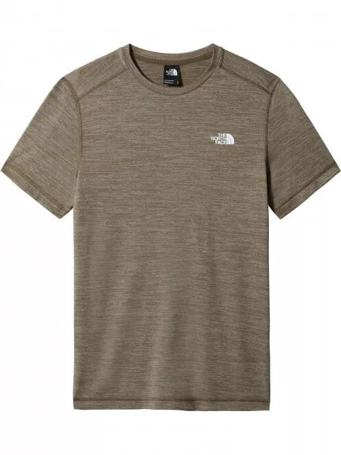 The North Face M Lightning S/S Tee férfi rövid ujjú sport póló oliva színben 2