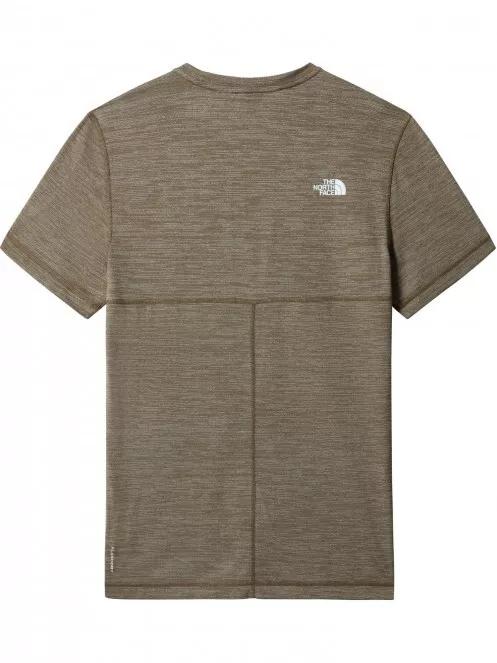 The North Face M Lightning S/S Tee férfi rövid ujjú sport póló oliva színben 3