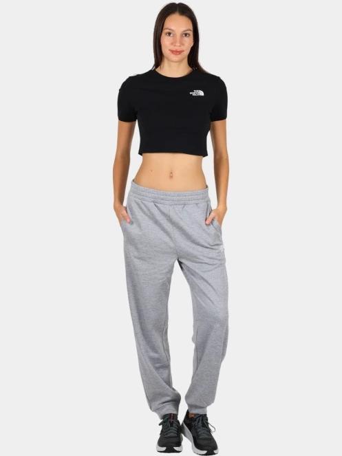 The North Face W Ss Essential Cropped Slim Tee női crop top fekete színben 5