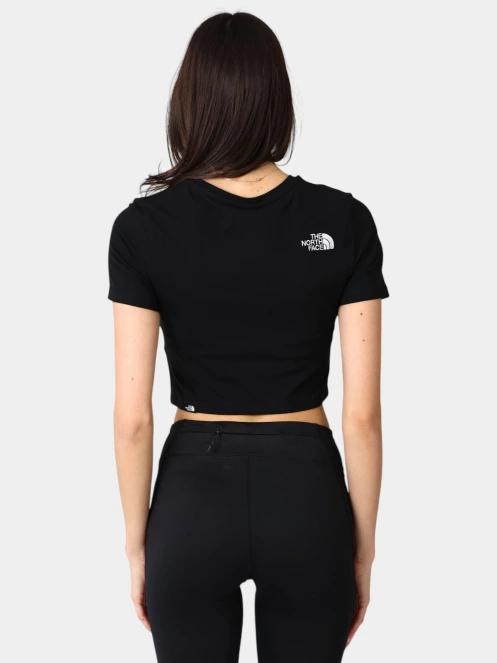 The North Face W Essential Cropped Slim Short Sleeve Te női crop top fekete színben 4