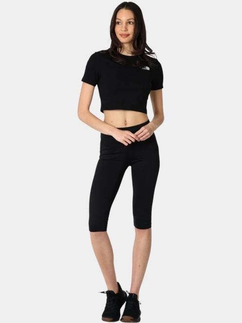 The North Face W Essential Cropped Slim Short Sleeve Te női crop top fekete színben 5