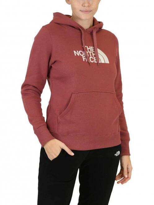 The North Face W Drew Peak Pullover Hoodie - Eu női pulóver piros színben 2