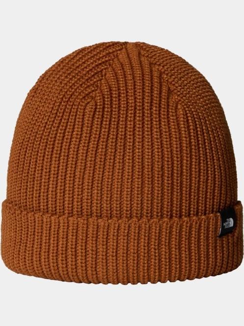The North Face Tnf Fisherman Beanie kötött sapka narancssárga színben 2