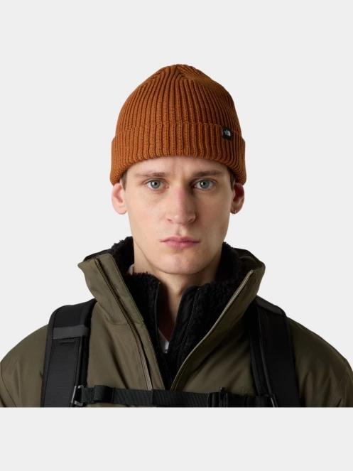 The North Face Tnf Fisherman Beanie kötött sapka narancssárga színben 4