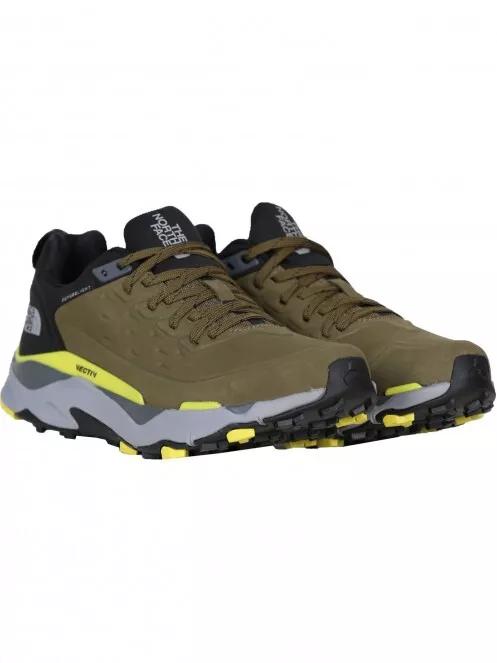 The North Face M Vectiv Exploris Futurelight Lthr férfi vízhatlan túracipő oliva színben 3
