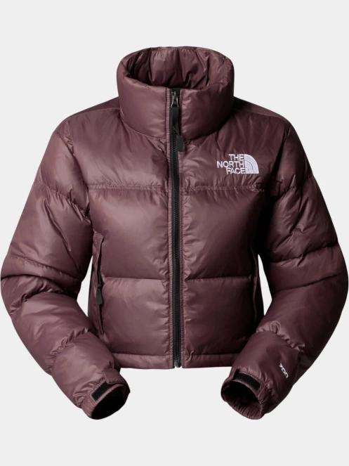 The North Face W Nuptse Short Jacket női pehelykabát lila színben 6