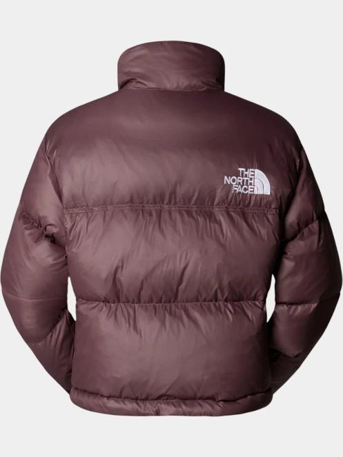 The North Face W Nuptse Short Jacket női pehelykabát lila színben 7