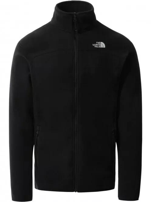 The North Face M 100 Glacier Full Zip férfi polár pulóver fekete színben 2