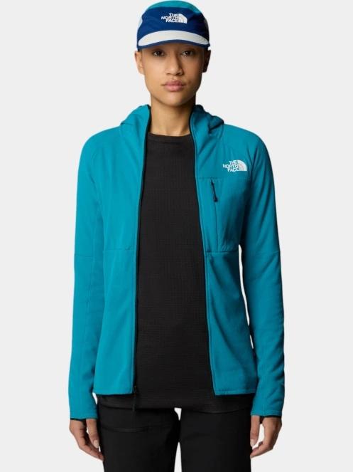 The North Face W Summit Futurefleece Fz Hoodie női polár pulóver zöld színben 5