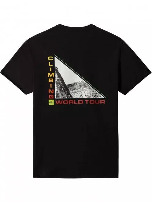 The North Face M S/S Himalayan Bottle Source Tee férfi rövid ujjú póló fekete színben 3