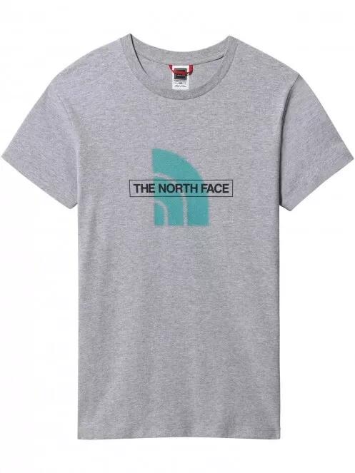 The North Face W S/S Graphic Tee női rövid ujjú póló szürke színben 2